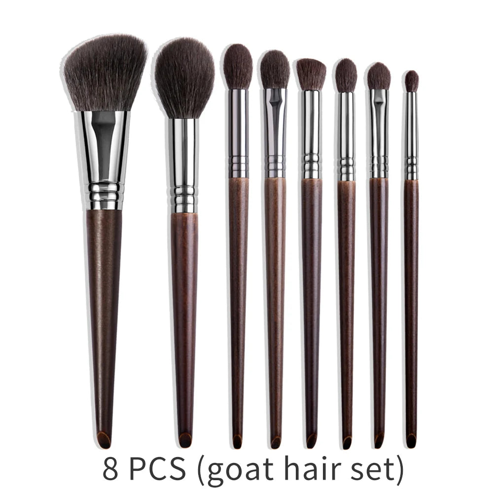 OVW Natural Makeup Brushes Set Eyeshadow Make Up Brush Goat Hair Kit for Makeup nabor kistey Blending  pinceaux maquillage