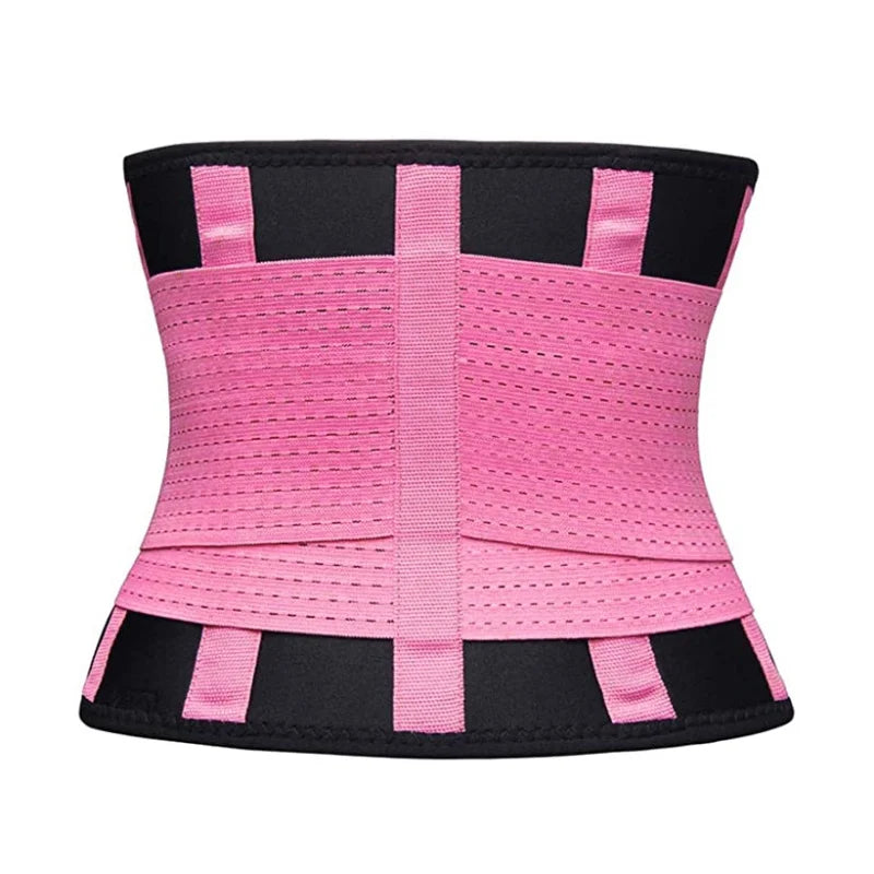 Women Safety Waist Cincher Shapewear Trimmer Tummy Breathable Slimming Belt Body Shapers