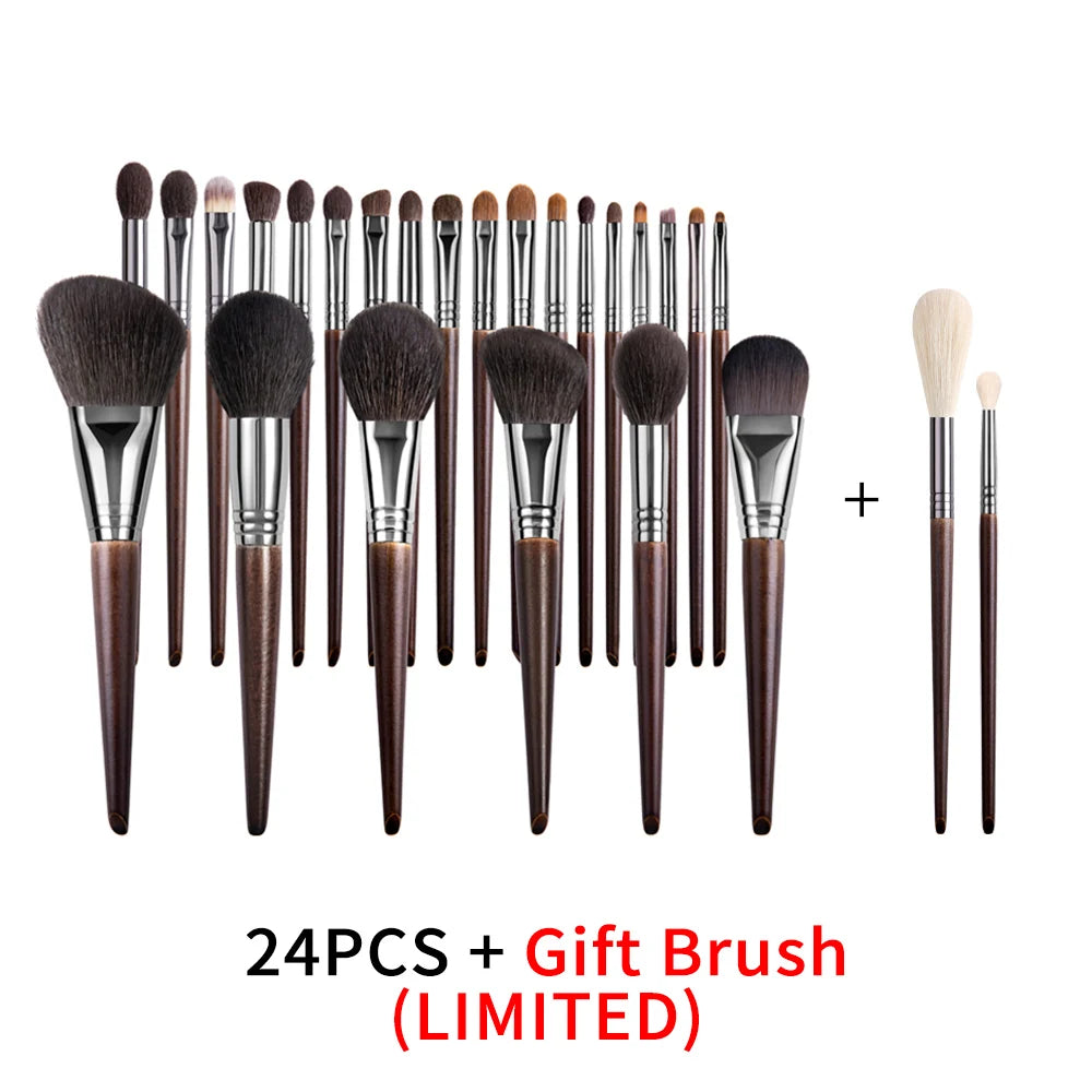 OVW Natural Makeup Brushes Set Eyeshadow Make Up Brush Goat Hair Kit for Makeup nabor kistey Blending  pinceaux maquillage