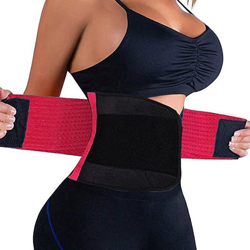 Women Safety Waist Cincher Shapewear Trimmer Tummy Breathable Slimming Belt Body Shapers