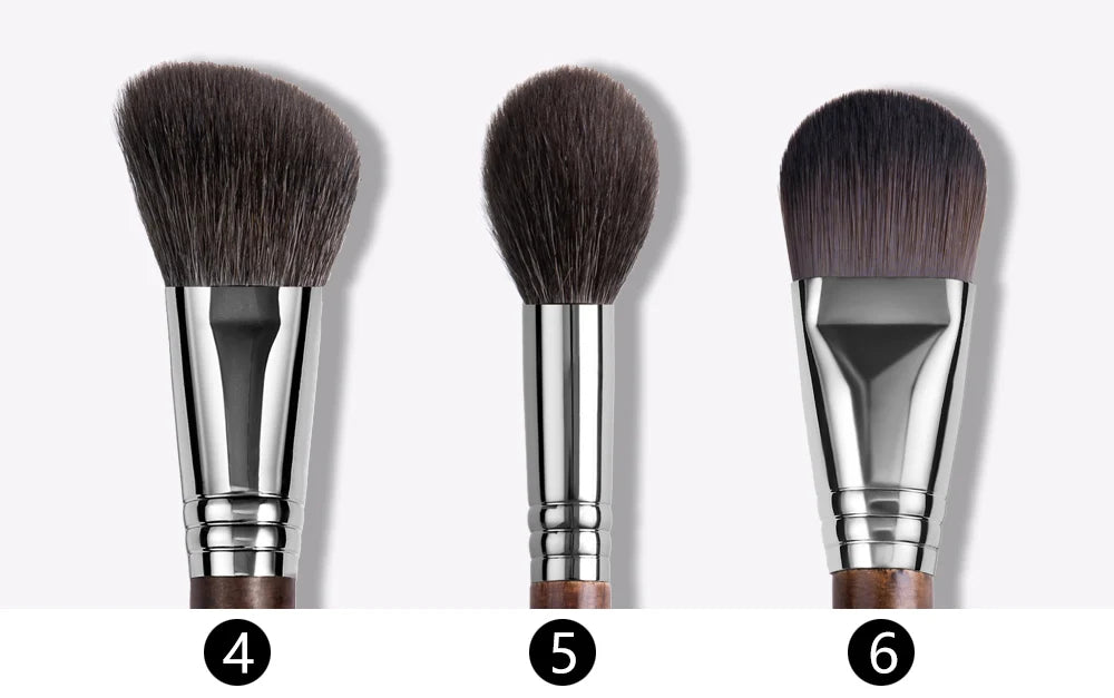 OVW Natural Makeup Brushes Set Eyeshadow Make Up Brush Goat Hair Kit for Makeup nabor kistey Blending  pinceaux maquillage