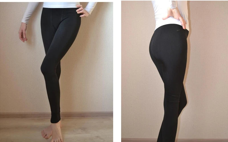 Winter Leggings For Women Warm Leggins Solid Color Velvet Leggins High Waist Leggings Stretchy Leggings dropshipping