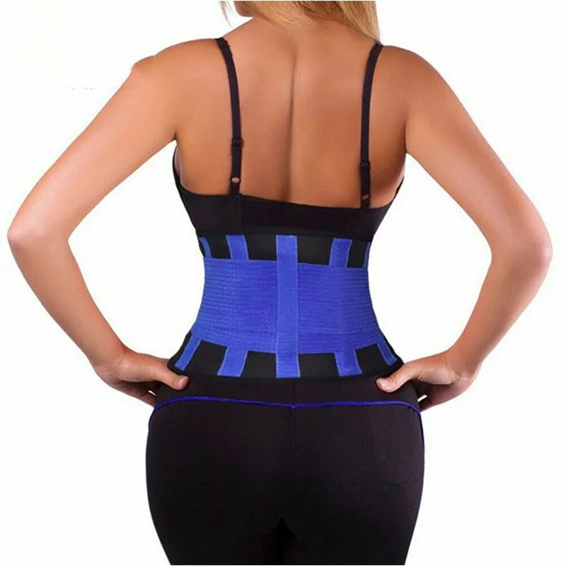 Women Safety Waist Cincher Shapewear Trimmer Tummy Breathable Slimming Belt Body Shapers