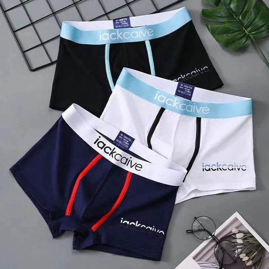 1Pcs Underwear Men's Boxer Shorts Sexy Panties Cotton Boxers Man Underpants Male Shorts Homme U Convex Lingerie Wholesale Lots