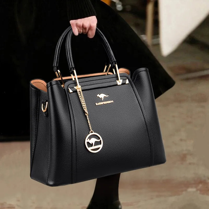 New sac a main femm women handbag large capacity shoulder pu leather tote hand bags for ladies