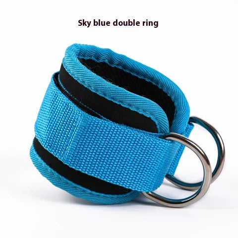 Fitness Ankle Straps Adjustable D-Ring Support Cuffs Gym Leg Strength Workouts Pulley With Buckle Sports Guard Safety Abductors