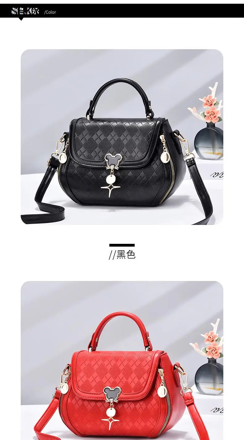 Women tote handbag bag  for women shoulder bag  sac a main femme luxury designer Genuine leather women's bag Bow Bucket bag