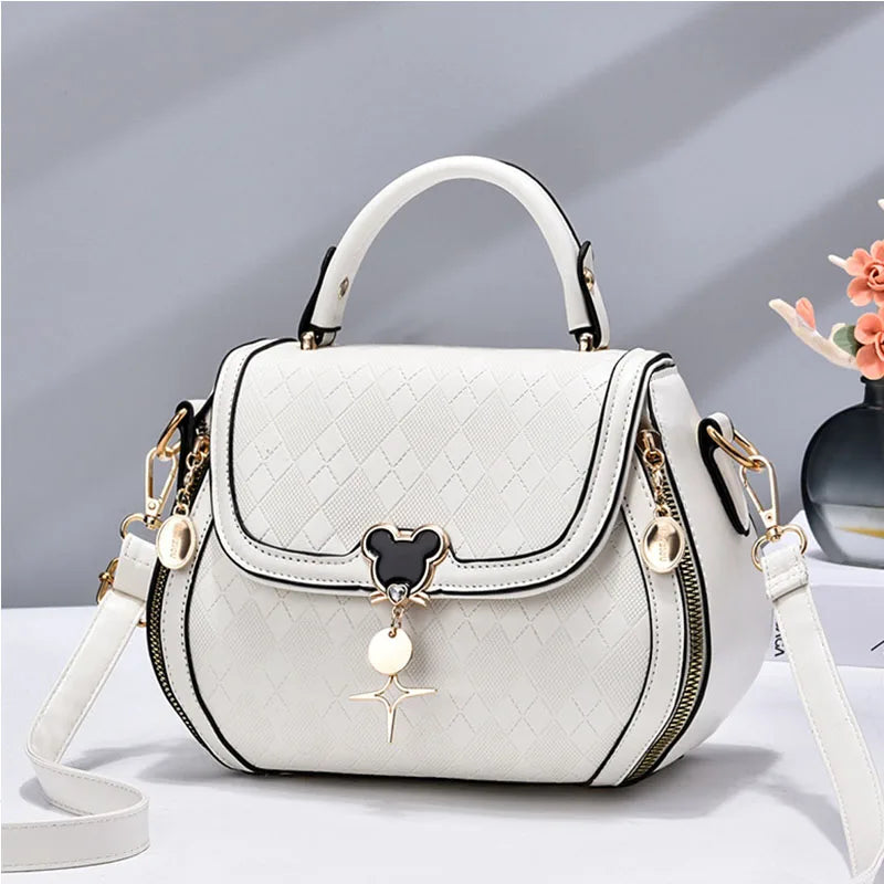 Women tote handbag bag  for women shoulder bag  sac a main femme luxury designer Genuine leather women's bag Bow Bucket bag