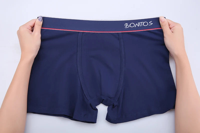 4pcs Boxer Shorts Men's Panties Homme Underpants Boxershorts Underwear for Man Cotton Male Couple Sexy Set Calecon Lot Soft Box