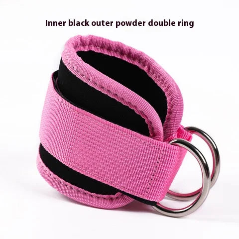 Fitness Ankle Straps Adjustable D-Ring Support Cuffs Gym Leg Strength Workouts Pulley With Buckle Sports Guard Safety Abductors