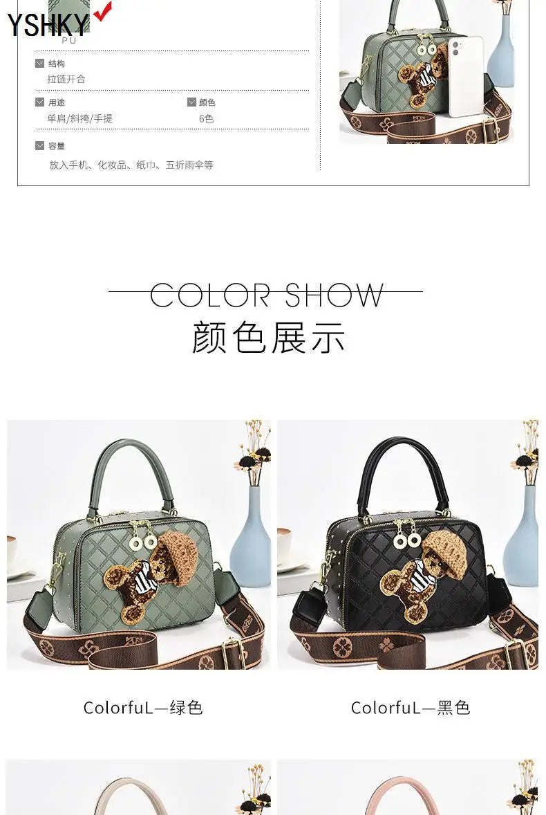 New Women Bag shoulder bag for women  tote bag high quality sac a main femme bag high-end handbag ladies Messenger bag