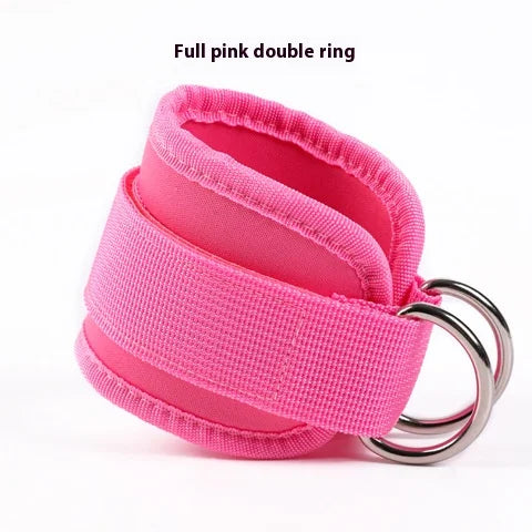 Fitness Ankle Straps Adjustable D-Ring Support Cuffs Gym Leg Strength Workouts Pulley With Buckle Sports Guard Safety Abductors