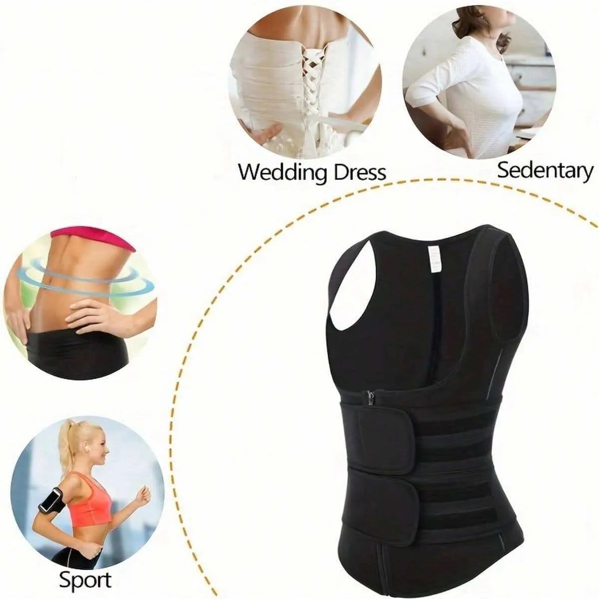 Waist Trainer Vest for Women  Waist Trainer Corset