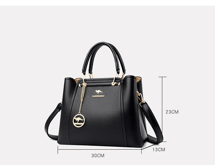 New sac a main femm women handbag large capacity shoulder pu leather tote hand bags for ladies