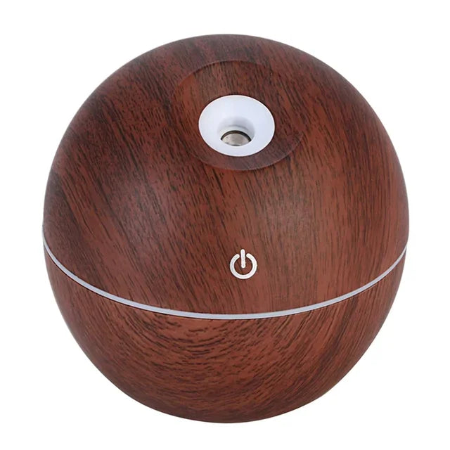 130ml USB  Essential Oil Diffuser Ultrasonic Mist Humidifier Air Purifier 7 Color Change LED Night light  Office