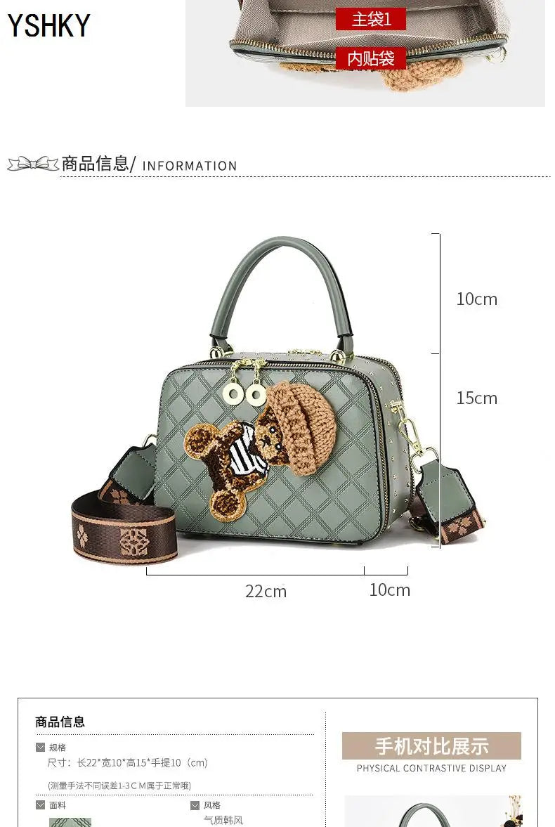 New Women Bag shoulder bag for women  tote bag high quality sac a main femme bag high-end handbag ladies Messenger bag