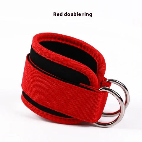 Fitness Ankle Straps Adjustable D-Ring Support Cuffs Gym Leg Strength Workouts Pulley With Buckle Sports Guard Safety Abductors