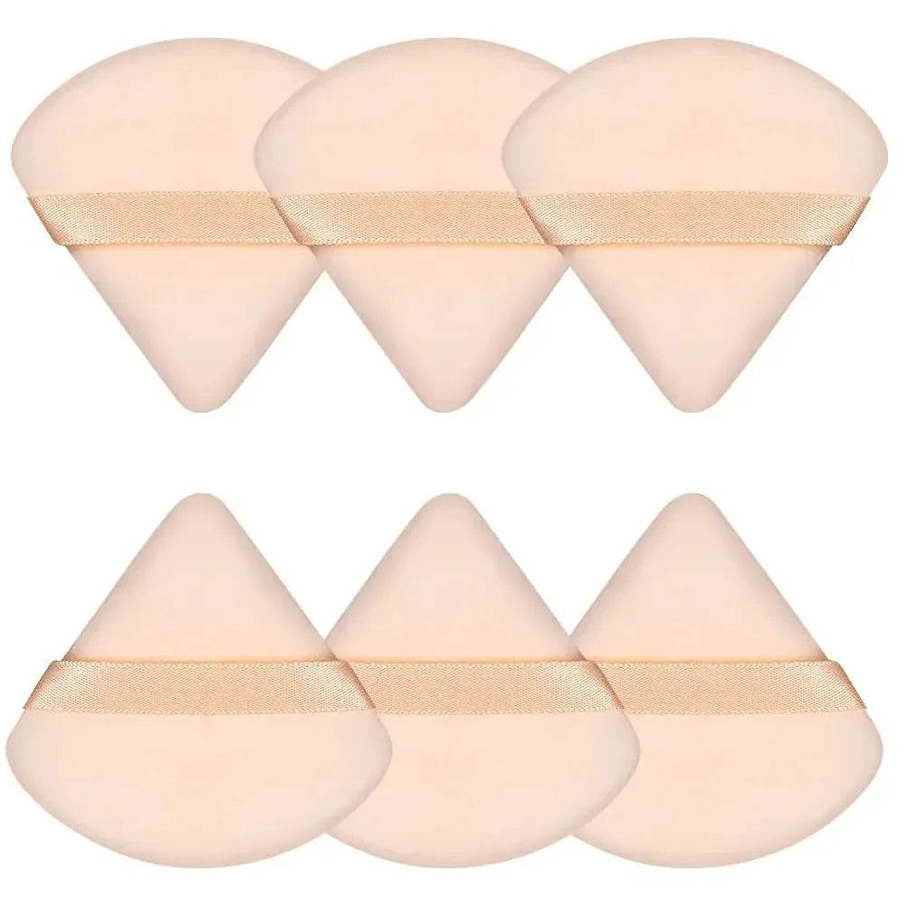 New Triangle Powder Puff Dry Powder  Set Makeup Powder Puff Makeup Air Cushion Beauty Makeup Tools Make Up Accessories