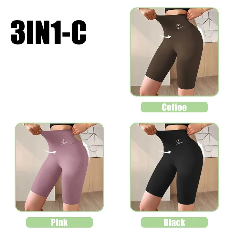 M-XL Women Shorts Sports Shorts For Women New Cycling Jogging Fitness High Waist Push Up Gym shorts Leggings Yoga Clothing