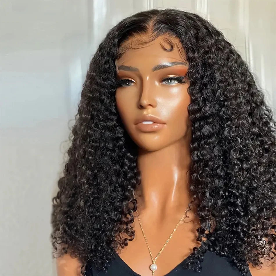 Glueless Wigs Short Bob Wigs Kiny Curly Lace Front Human Hair Wigs 13x4 Frontal Wet and Wavy 4x4 Closure Cheap Wigs On Sale