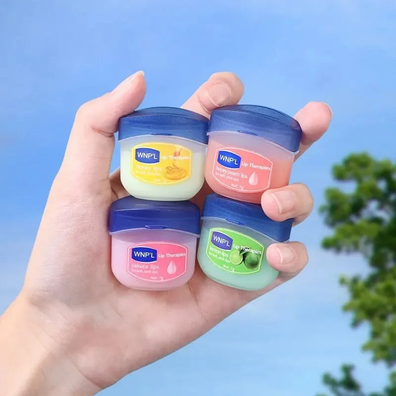 4/6/8pcs Moisturizing Lip Balm Set Whitening Moisturizing Base Natural Plant Base Moisturizing Crack Lip Care Jelly Moisturizer