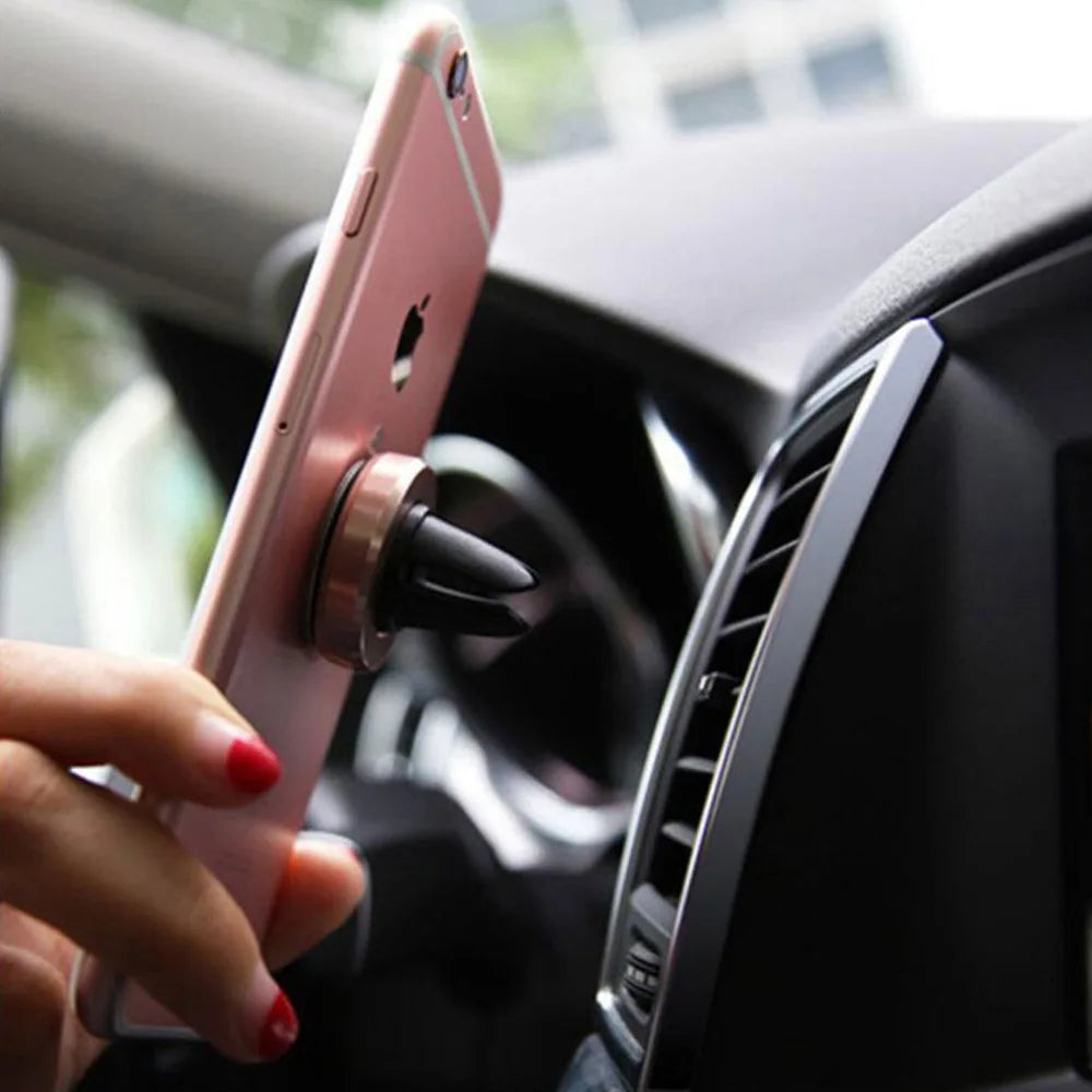 Magnetic Mobile Phone Holder Car Dashboard Bracket Car Air Vent Mount Universal Mobile Phone Stand Magnet Support for Iphone 13